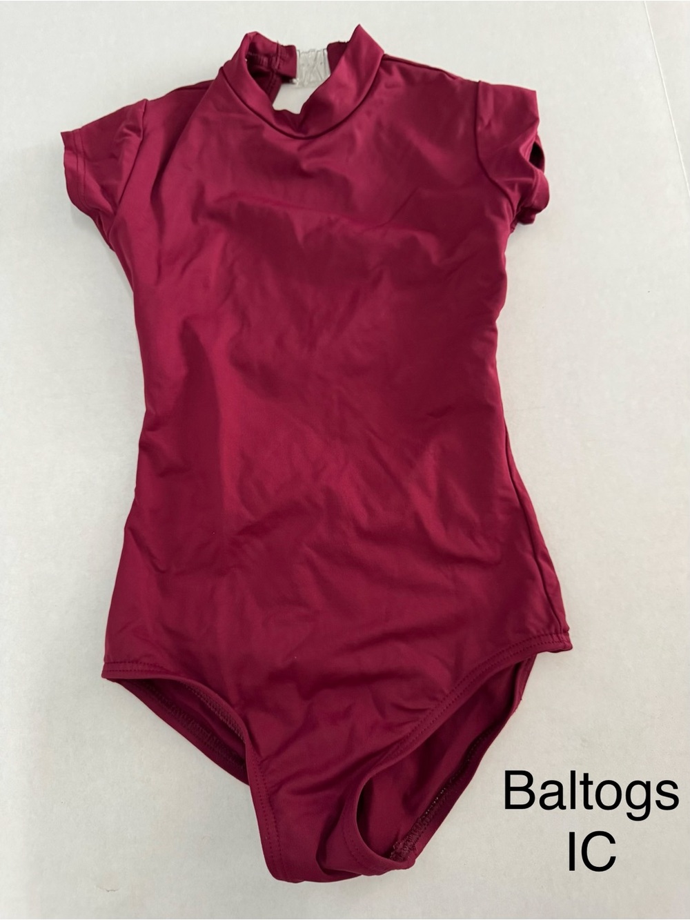 Baltogs Burgundy Dance Leotard - IC